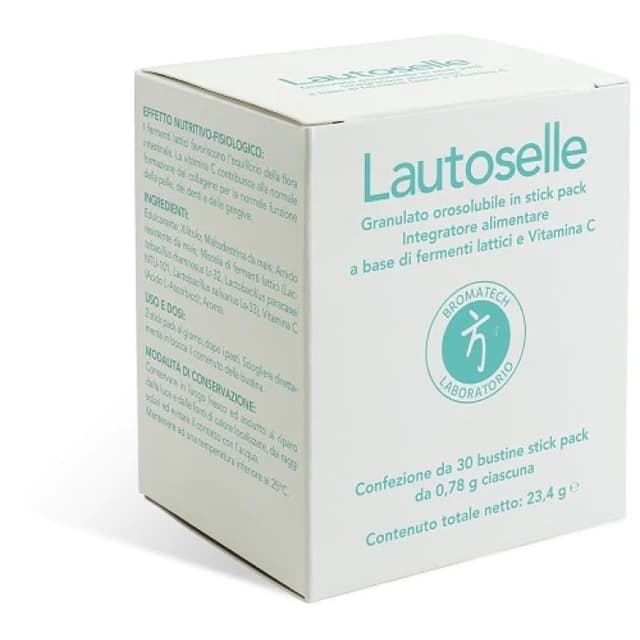 Probiotiques (ferments lactiques) + Vitamine C – 30 sachets | Lautoselle
