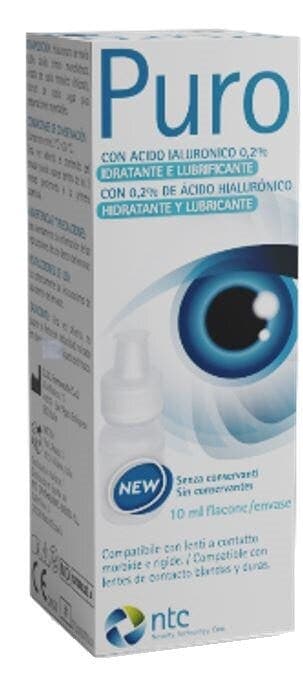 Puro Gouttes Oculaires à l'Acide Hyaluronique