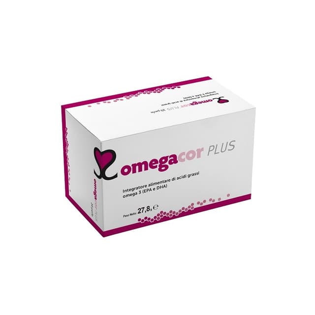 Oméga-3 EPA + Oméga-3 DHA – 20 sachets | OmegaCor Plus