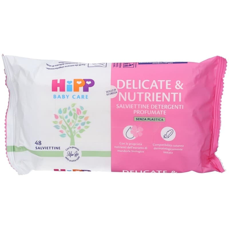 HiPP Babysanft Lingettes Nettoyantes - 48 pièces