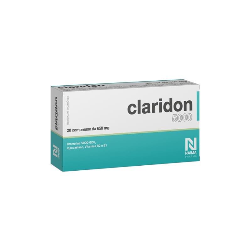 Broméline 300 mg + Marron d'Inde – 20 Comprimés | Claridon 5000