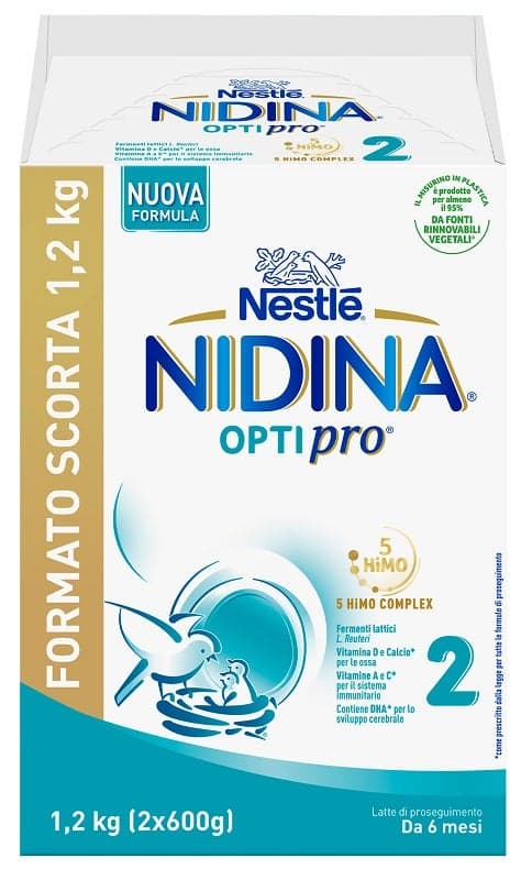 Nidina Optipro 2 Lait de Suite Poudre – 2 Sachets