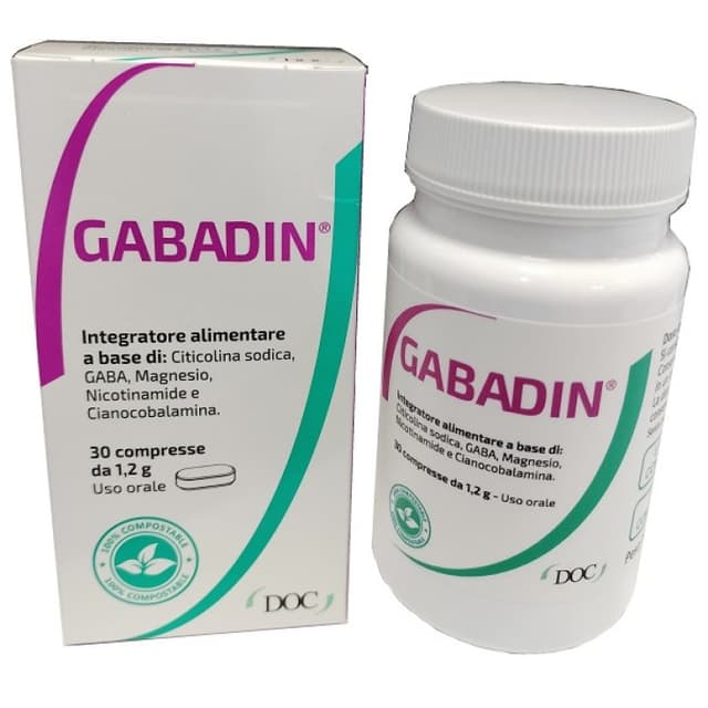 Choline + Magnésium – 30 comprimés | Gabadin