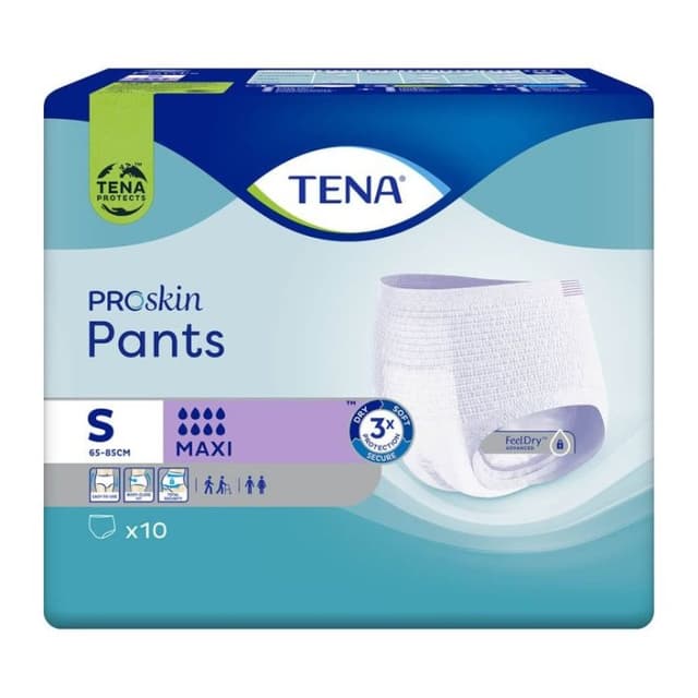 Tena Pants Maxi S – 10 pièces