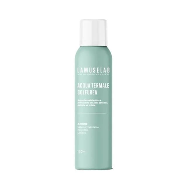 Lamuselab Eau Thermale au Soufre – Spray pour Visage et Corps