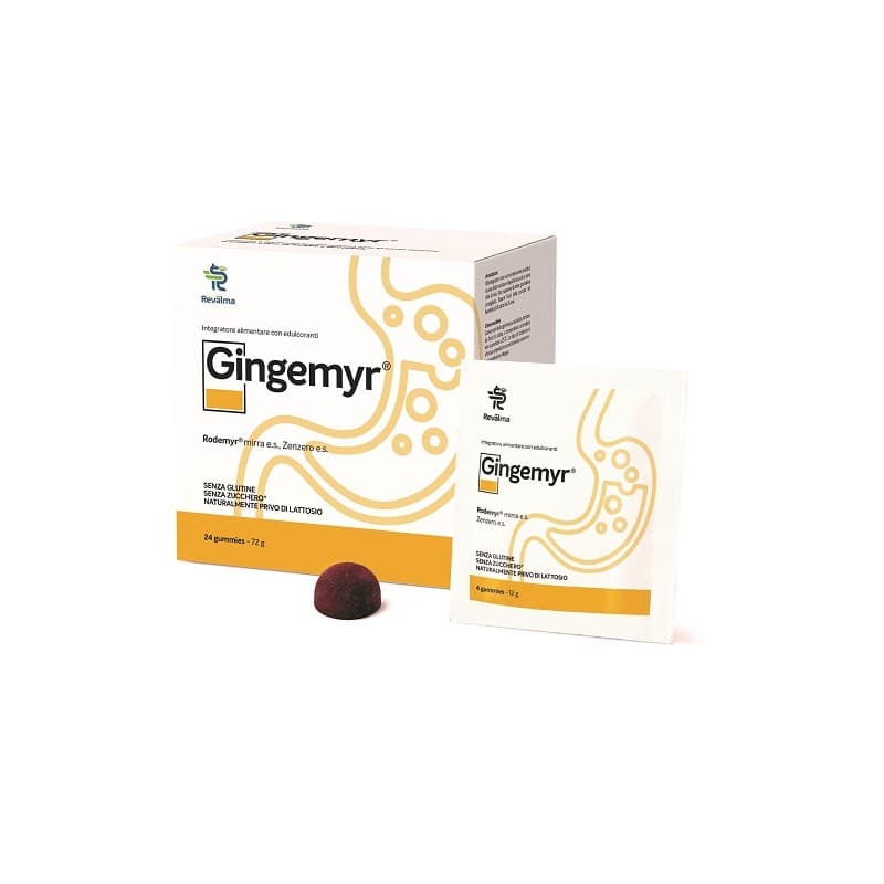 Gingembre 8,34 mg – 24 chewing-gums au gingembre | Gingemyr