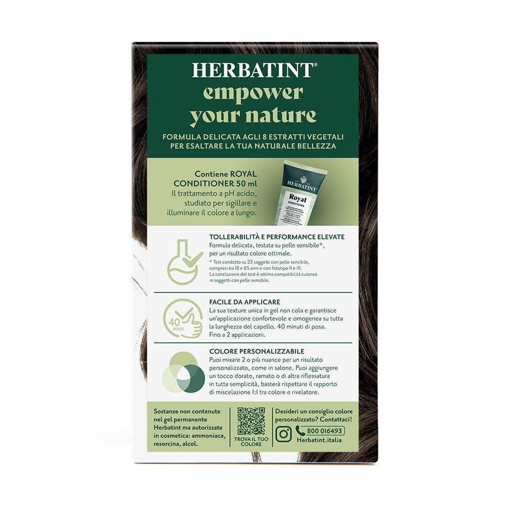 Herbatint 4N Châtain – Colorant capillaire permanent 170 ml