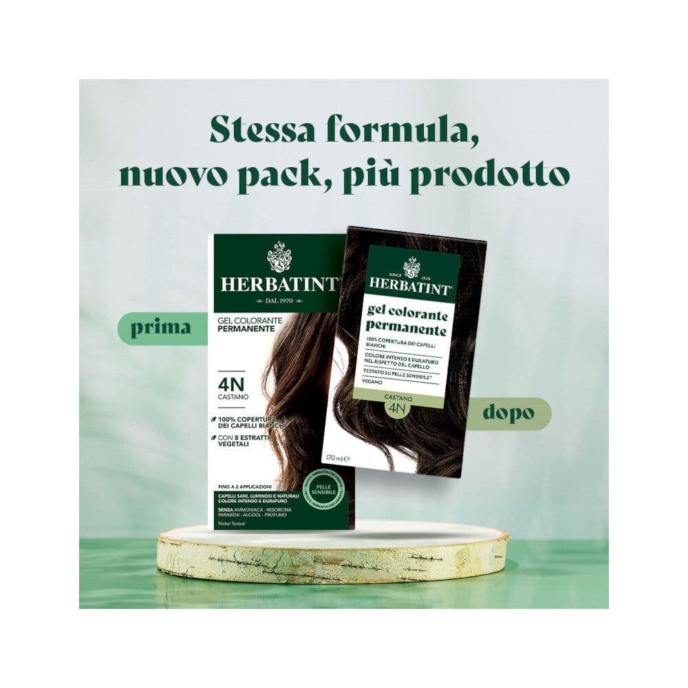 Herbatint 4N Châtain – Colorant capillaire permanent 170 ml