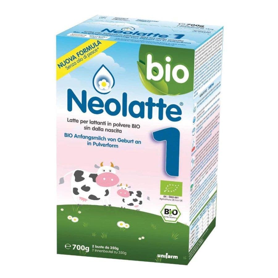 Neolatte 1 Bio Algal DHA – Lait pour nourrissons, 2 x 350 g