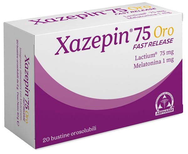 Xazepin 75 Oro Fast Release – 20 sachets