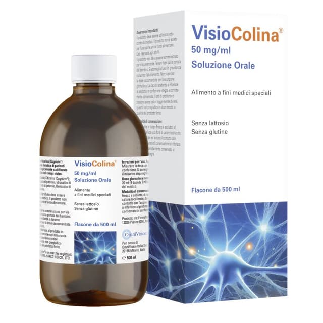Choline – Solution à boire | Visiocolina 50 mg/ml