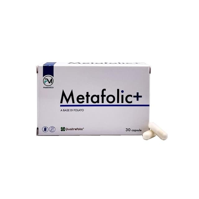 L-méthylfolate de calcium (folate) – 30 gélules | Metafolic+