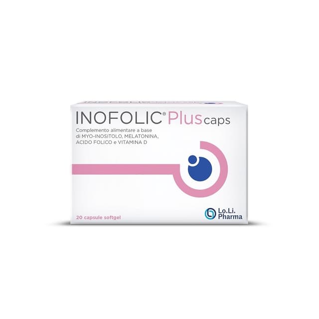 Inofolic Plus - 20 gélules avec Myo-Inositol et Acide Folique