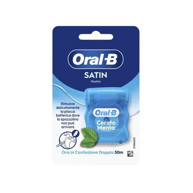 Oral-B Satin Tape Ruban Dentaire – Espaces Serrés