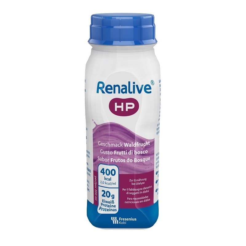 Canneberge – 4 ampoules pour les voies urinaires | Renalive HP Fruits Rouges