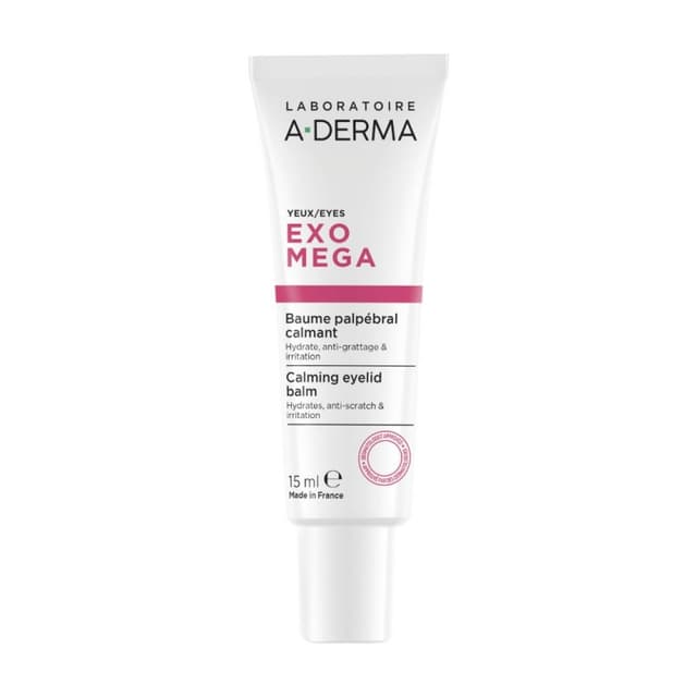A-Derma Exomega Control Baume Paupières Apaisant – 15 ml