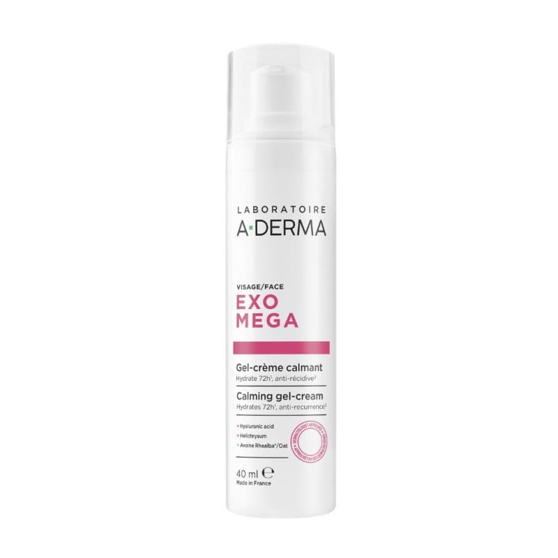 A-Derma Exomega Gel-Crème Apaisante Visage – 40 ml