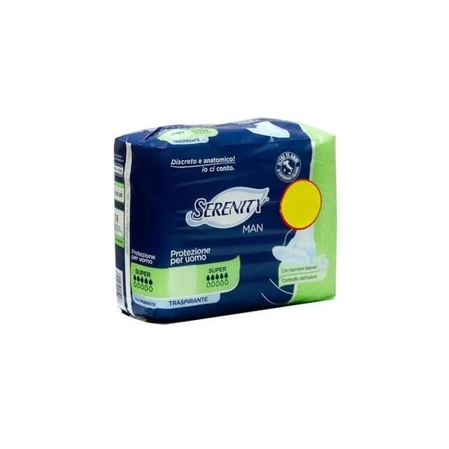 Serenity Light Men Super – 10 protections pour l'incontinence pour homme