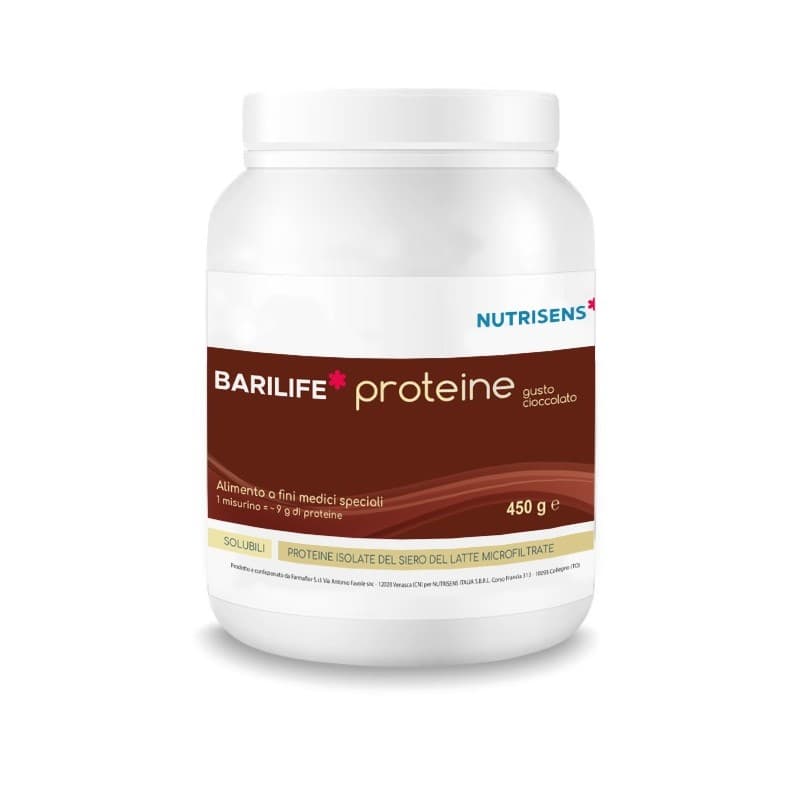 Barilife Proteine Schokolade – 450 g Pulver