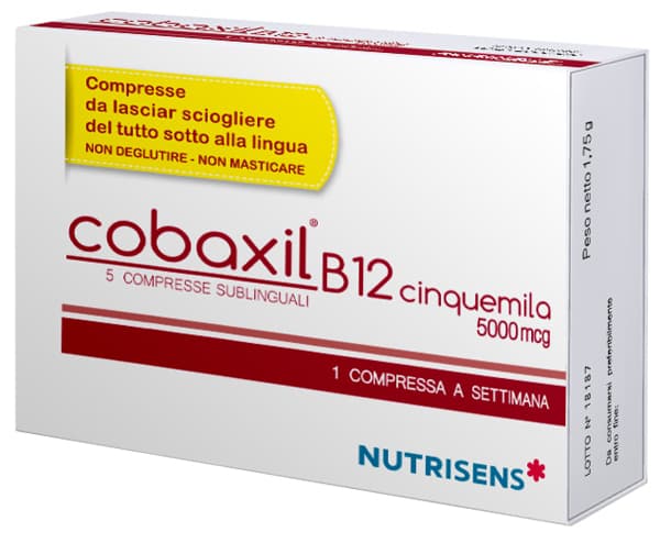 Cobaxil B12 5000 – 5 comprimés