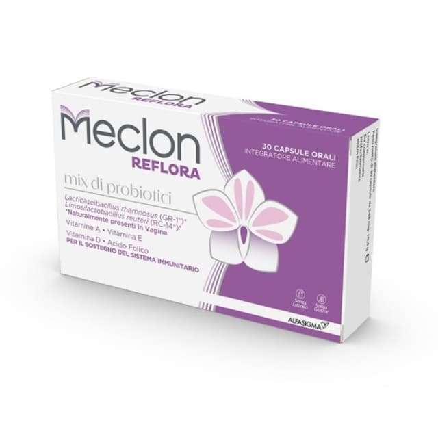Meclon Reflora – 30 gélules avec ferments lactiques