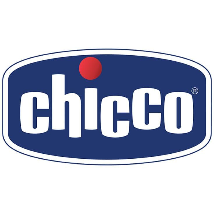 Chicco Cuillères Silicone Pack Double Bleu Ciel – dès 6 Mois