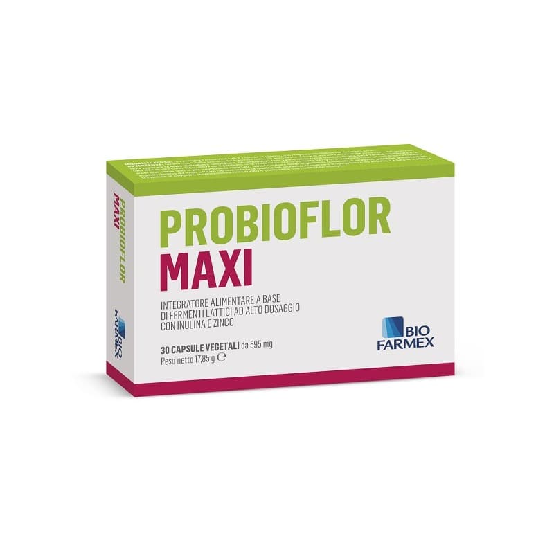 Probioflor Maxi – 30 gélules avec cultures de bactéries lactiques