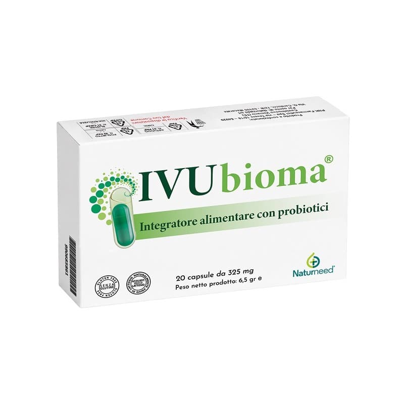 Ivubioma – 20 gélules avec ferments lactiques et cranberry