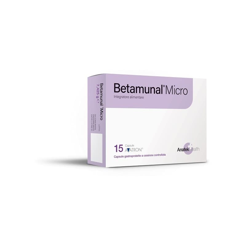 Betamunal Micro – 15 gélules Complément avec Bêta-Glucanes
