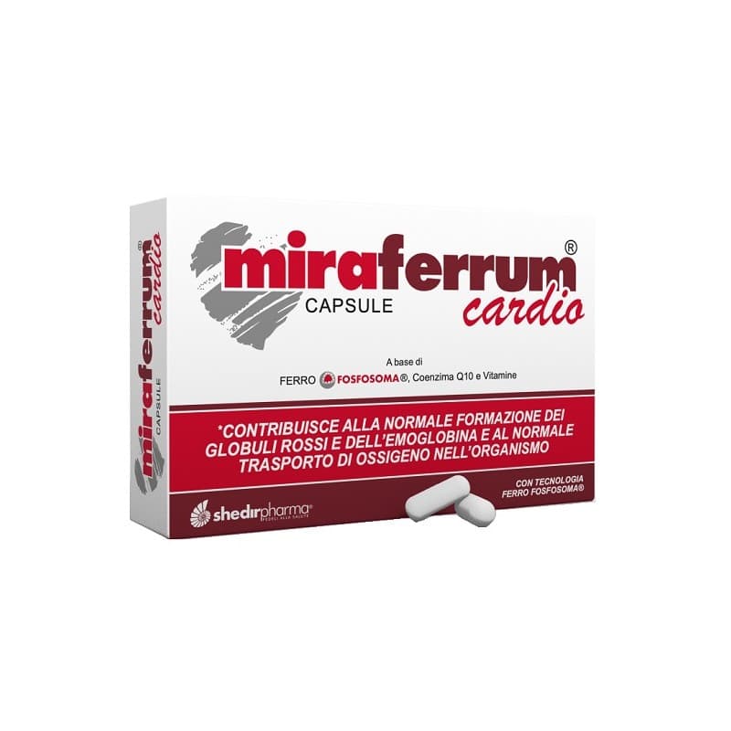 Miraferrum Cardio – 30 gélules avec fer