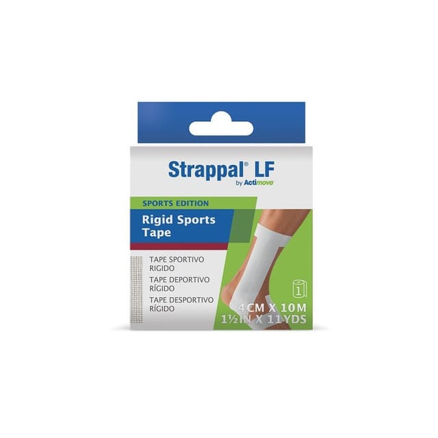 Strappal LF Sports Tape 4 cm x 10 m – rigide, sans latex