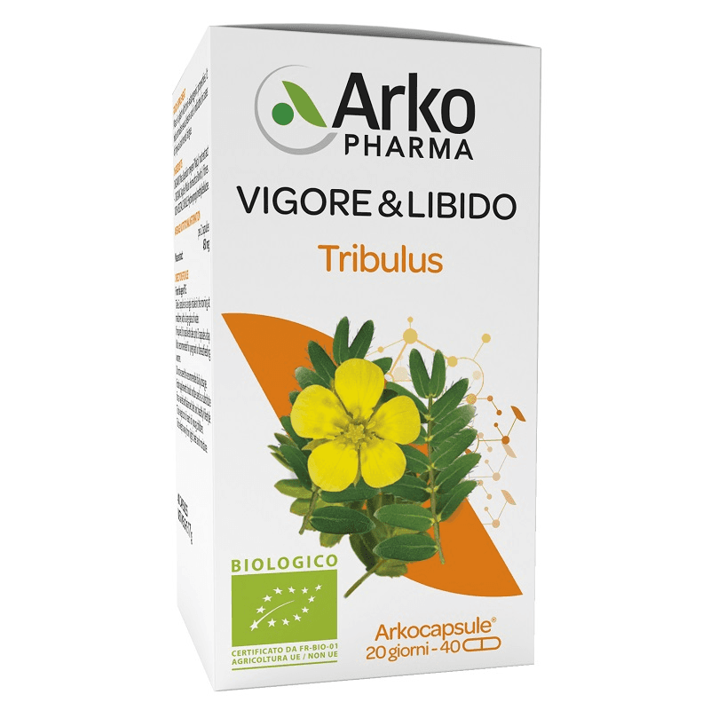 Arkocaps Tribulus Vigore – 40 gélules avec extrait de Tribulus terrestris