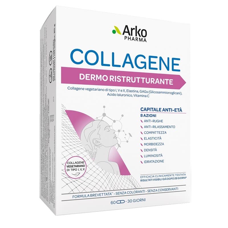 Collagene Dermo Ristrutturante – 60 Gélules de Collagène