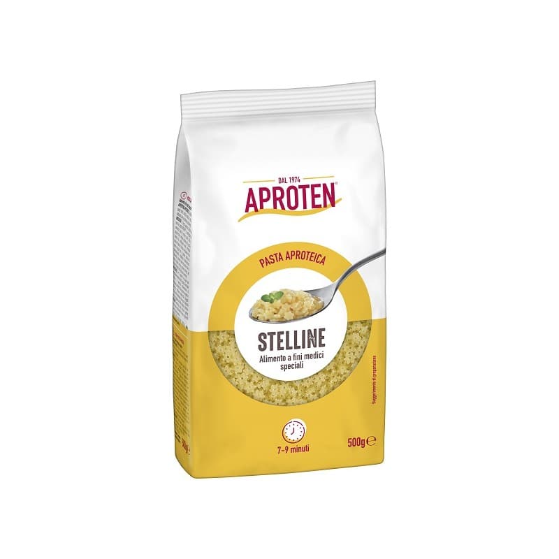 Aproten Pâtes Stelline – Pâtes Pauvres en Protéines 500 g