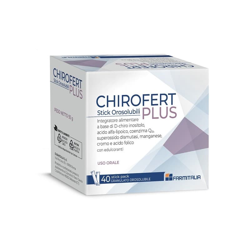 Chirofert Plus – 40 Sachets pour Homme en Désir de Paternité