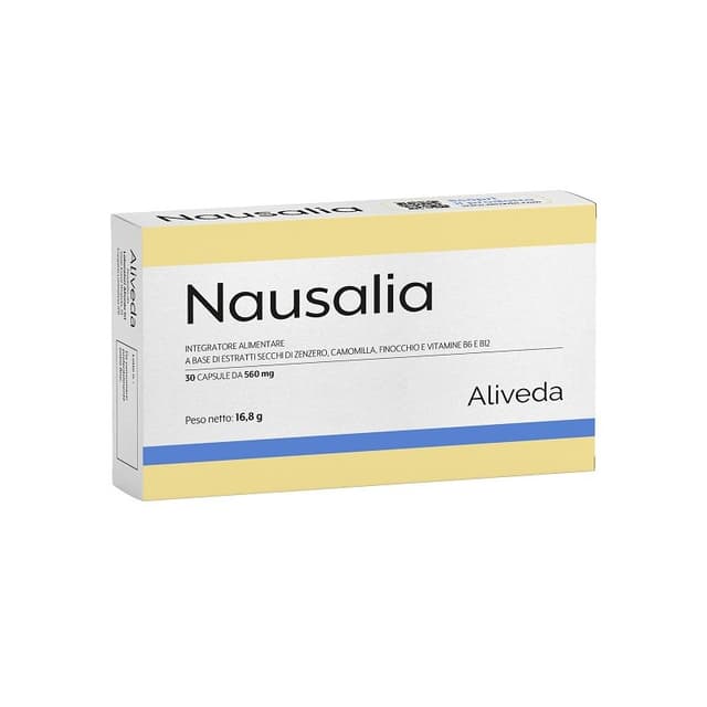 Nausalia – 30 Comprimés avec Gingembre et Vitamine B6