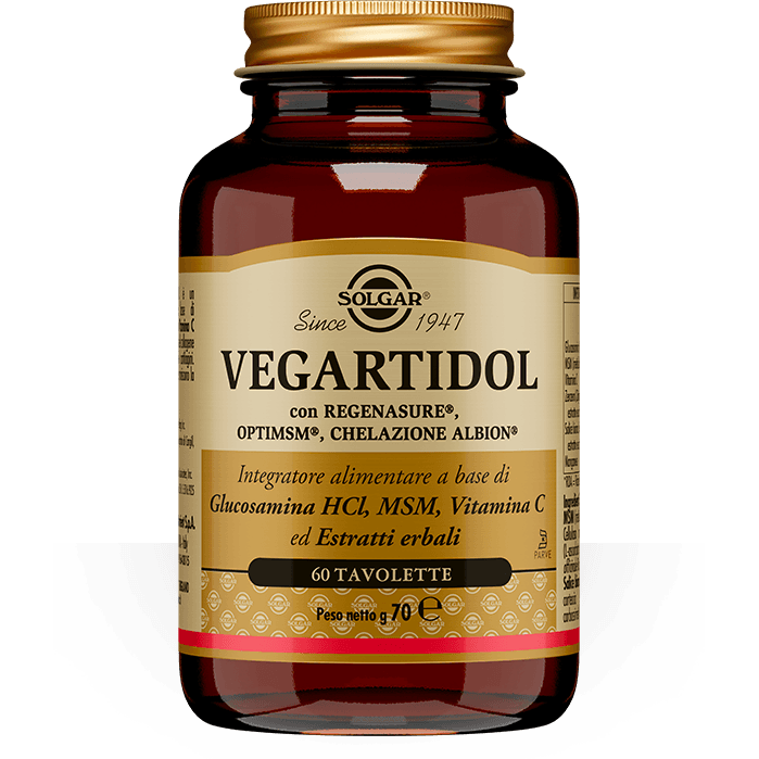 Vegartidol – 60 comprimés Solgar