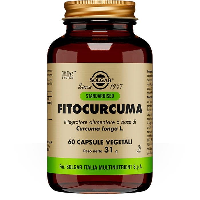 Fitocurcuma Solgar – 60 gélules végétales