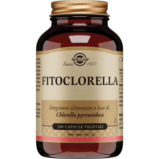 Chlorella – 100 gélules | Fitoclorella Solgar