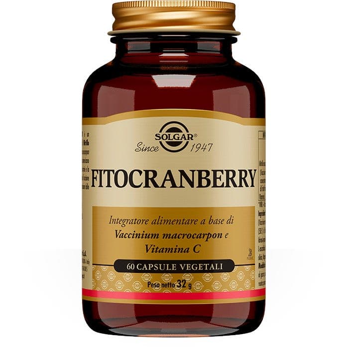 Fitocranberry – 60 pflanzliche Kapseln Solgar