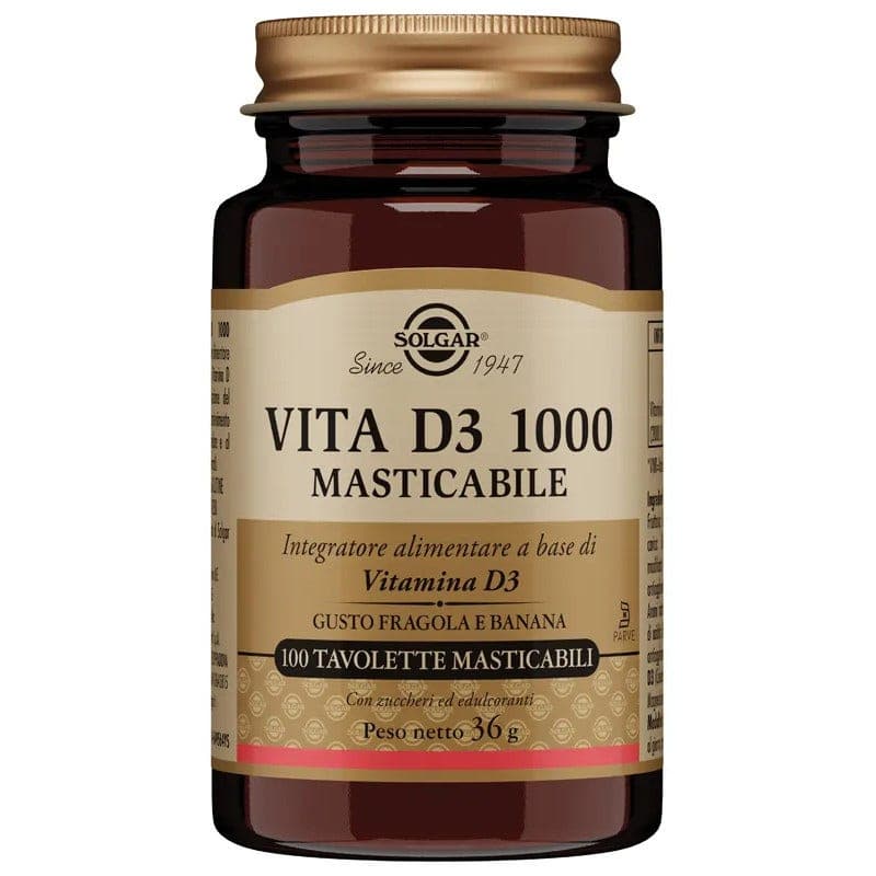 Vita D3 1000 – 100 comprimés à croquer