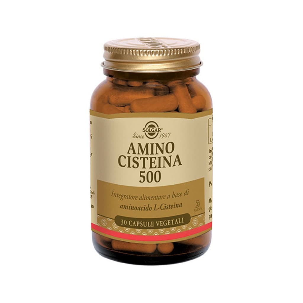 Amino Cisteina 500 – 30 gélules Solgar