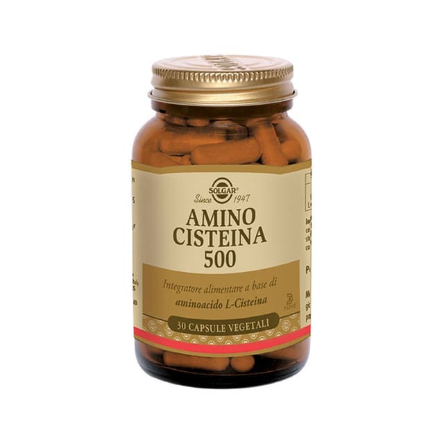 Amino Cisteina 500 – 30 gélules Solgar