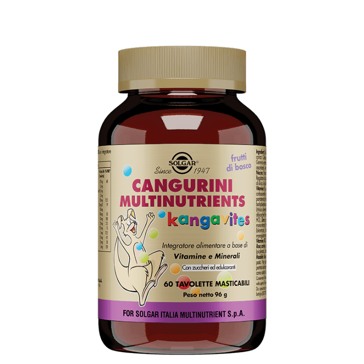 Cangurini Multivitamin Fruité – 60 comprimés