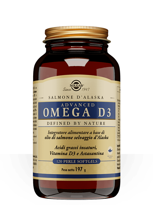 Advanced Omega D3 – 120 perles Solgar