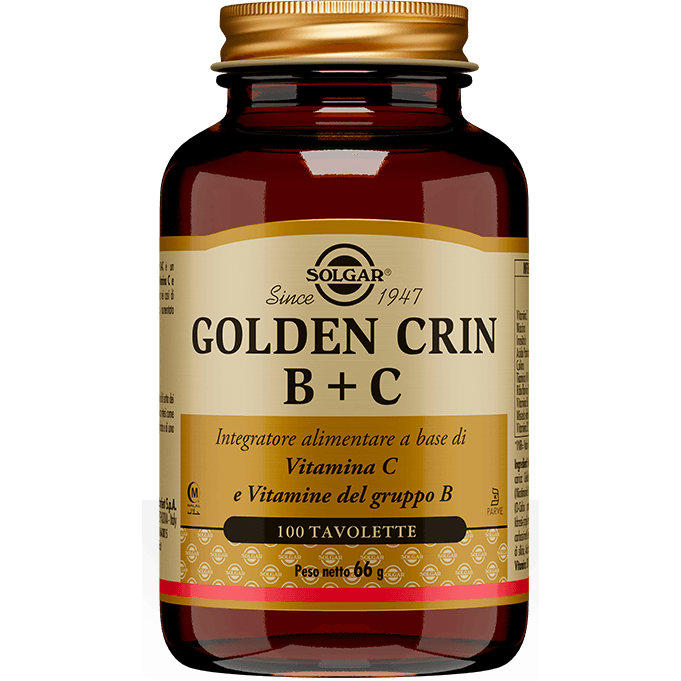 Solgar Golden Crin B+C – 100 comprimés