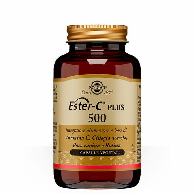 Vitamine C + Calcium – 100 gélules | Ester C Plus 500