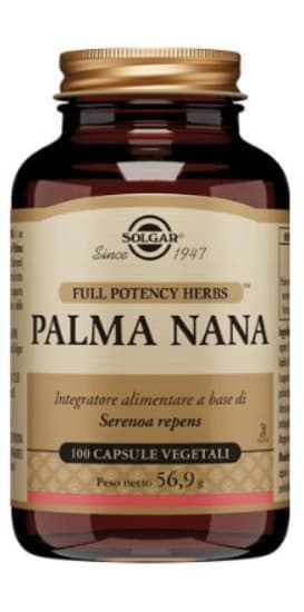 Palma Nana – 100 gélules végétariennes Solgar