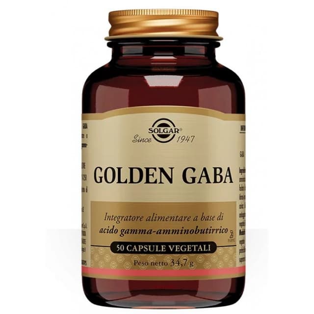 Solgar Golden Gaba – 50 gélules végétariennes