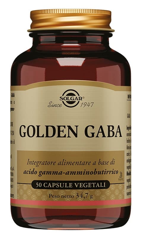 Solgar Golden Gaba – 50 vegetarische Kapseln